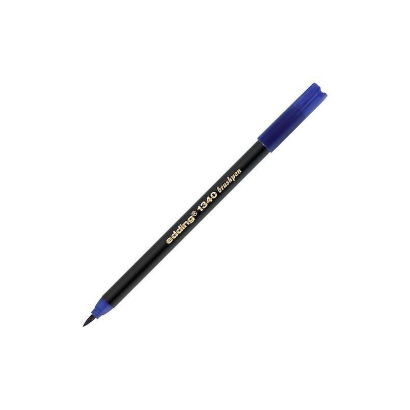 ROTULADOR PINCEL EDDING 1340 AZUL OSCURO