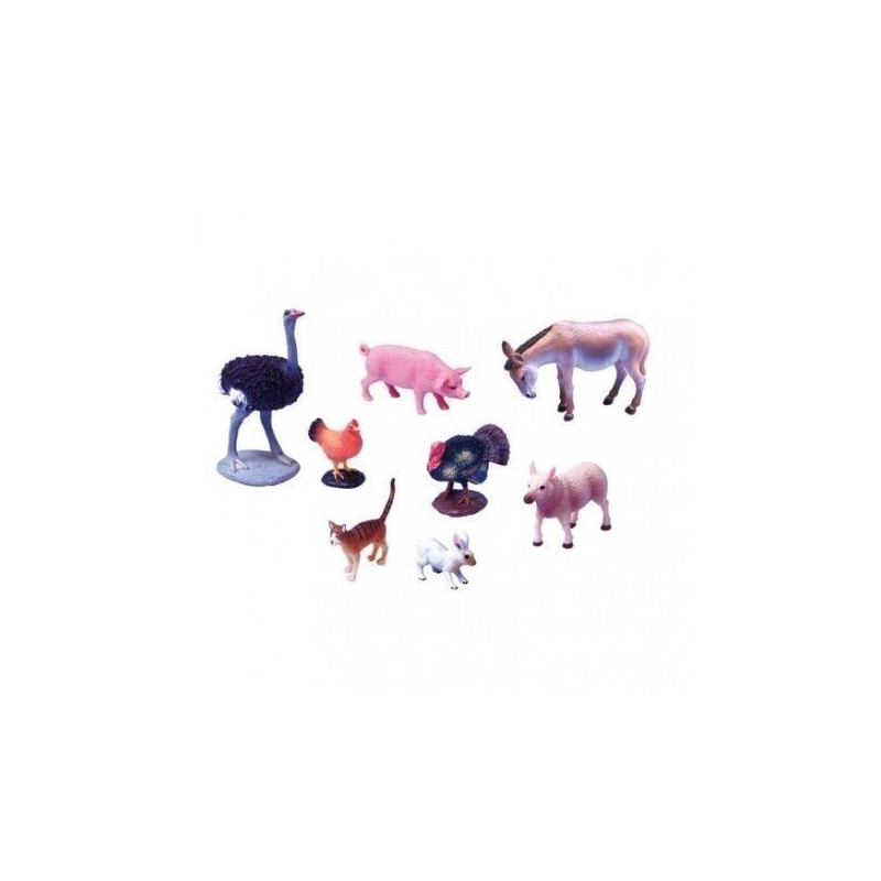 SET 8 FIGURAS DEL MUNDO ANIMAL Nº 4