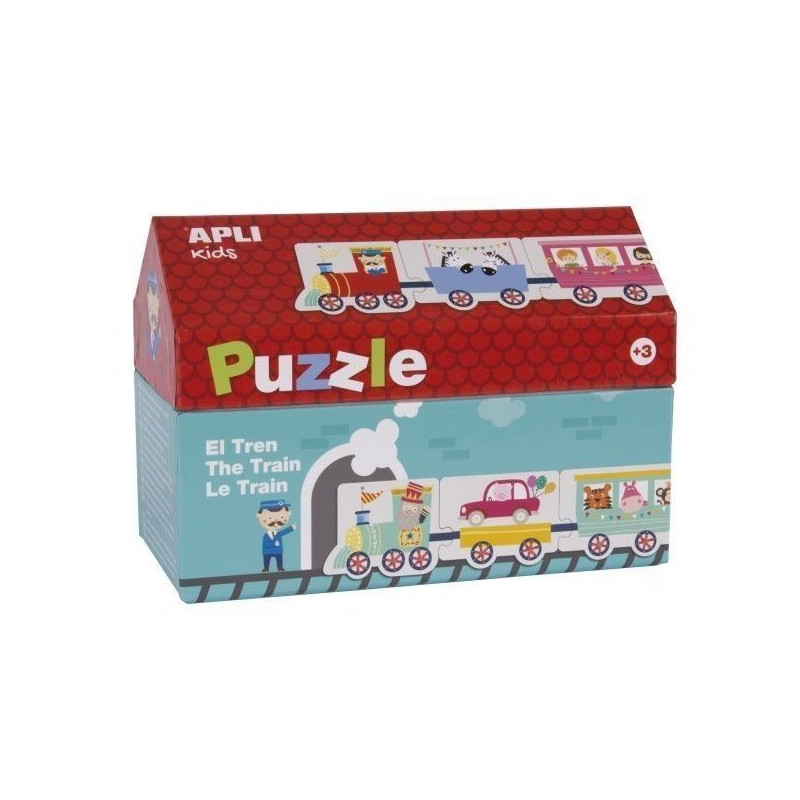 PUZZLE CASITA TREN 20 Pzs.