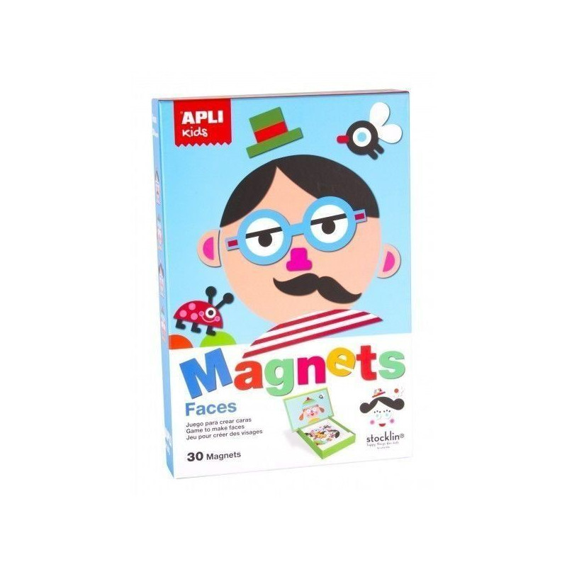 JUEGO MAGNETICO APLI 14561 CARAS