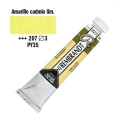 ACUA. REMBRANDT 20 ml (207) AMARILLO CAD. LIMON