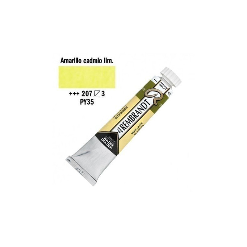 ACUA. REMBRANDT 20 ml (207) AMARILLO CAD. LIMON