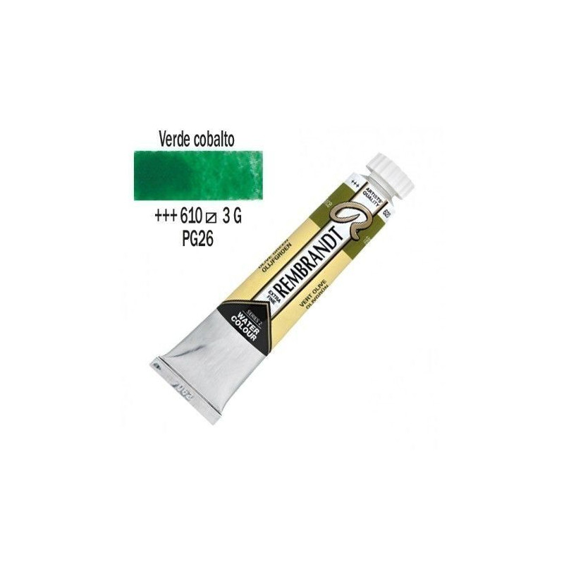 ACUA. REMBRANDT 20 ml (610) VERDE COBALTO