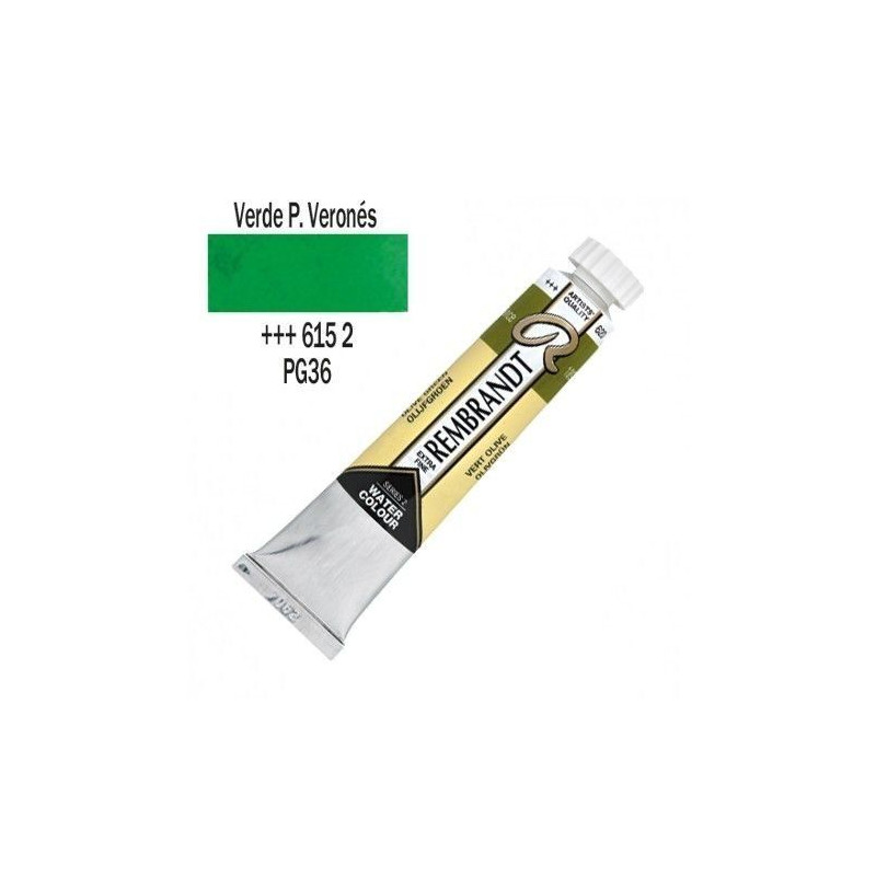 ACUA. REMBRANDT 20 ml (615) VERDE PERM. MED.