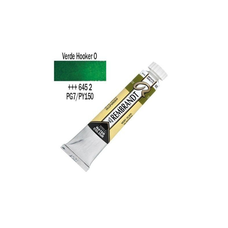 ACUA. REMBRANDT 20 ml (645) VERDE HOOKER OSC.