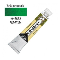 ACUA. REMBRANDT 20 ml (662) VERDE PERMANENTE