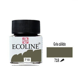 ECOLINE ACUA. LIQUIDA (718) GRIS CALIDO