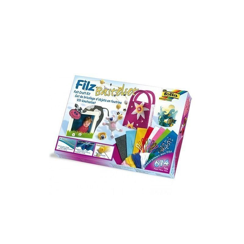 KIT MANUALIDADES CON FIELTRO