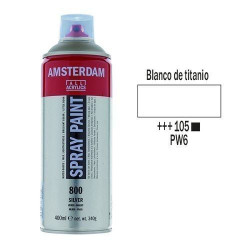 SPRAY ACRILICO 400 ml (105) BLANCO TITANIO