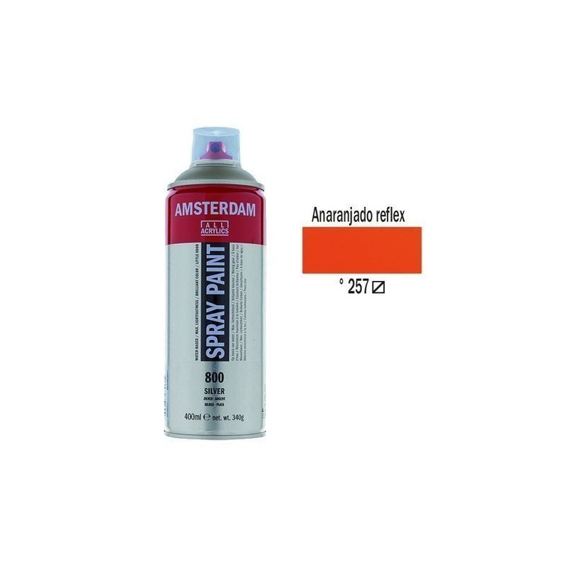 SPRAY ACRILICO 400 ml (257) ANARANJ. REFLEX