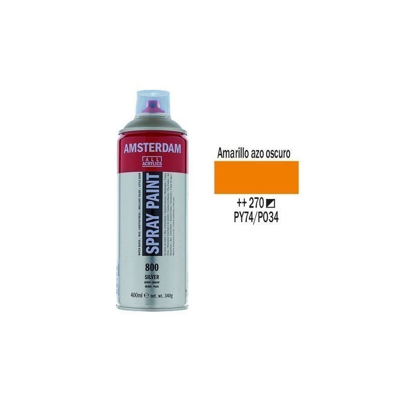 SPRAY ACRILICO 400 ml (270) AMAR. AZO OSC.