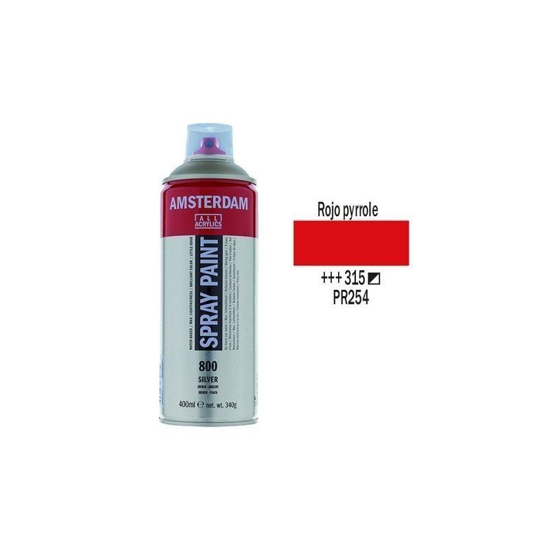 SPRAY ACRILICO 400 ml (315) ROJO PYRROLE