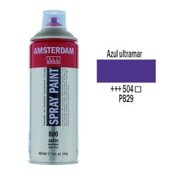 SPRAY ACRILICO 400 ml (504) AZUL ULTRAMAR
