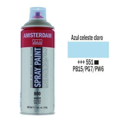 SPRAY ACRILICO 400 ml (551) AZUL CELESTE