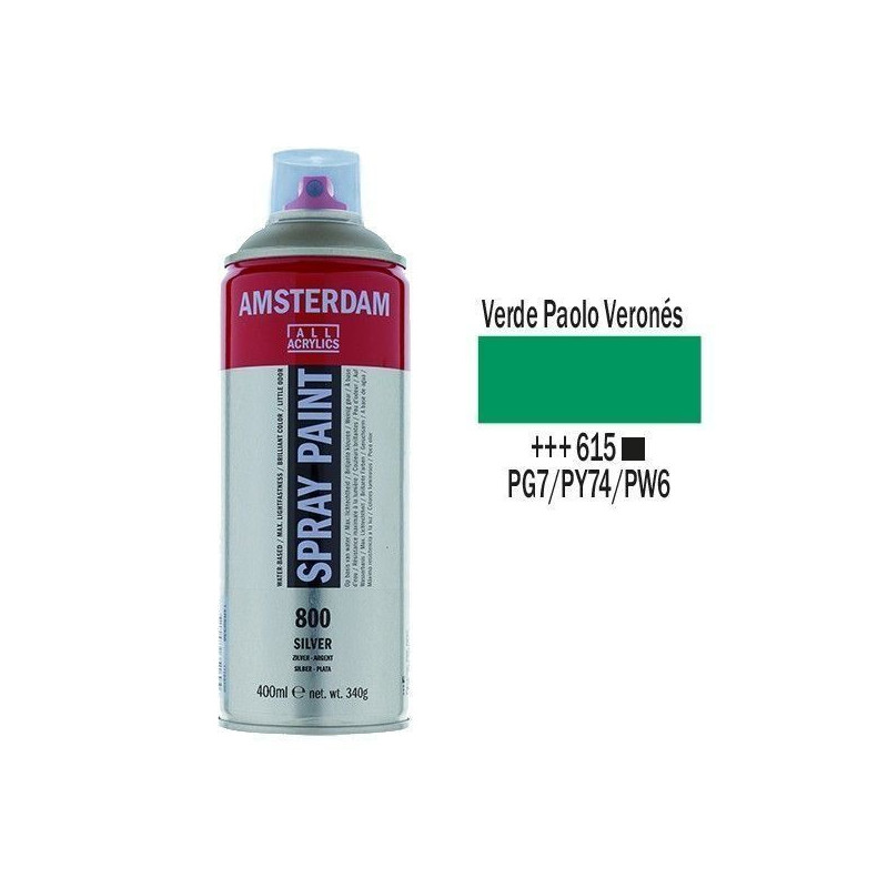 SPRAY ACRILICO 400 ml (615) VERDE P. VERONES