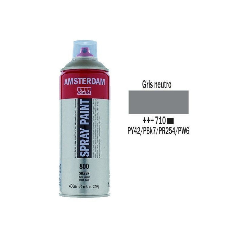 SPRAY ACRILICO 400 ml (710) GRIS NEUTRO