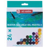 PASTEL WATER OIL 24 TIZAS ART CREATION REDONDAS