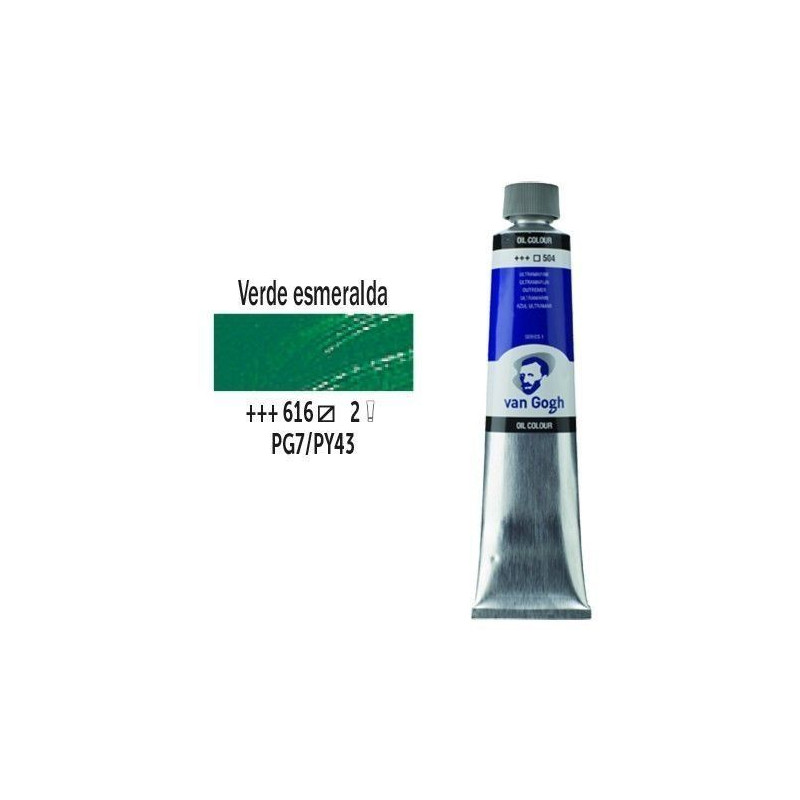 OLEO 200 ml VAN GOGH (616) VERDE ESMERALDA