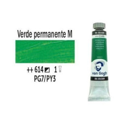 OLEO 20 ml VAN GOGH (614) VERDE PERM. MEDIO