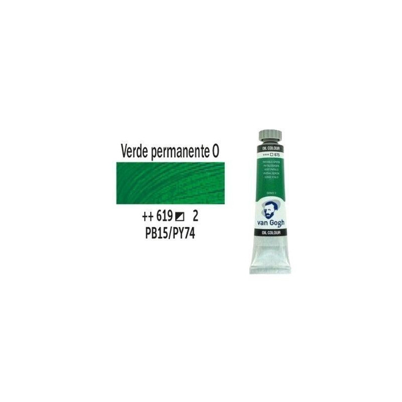 OLEO 20 ml VAN GOGH (619) VERDE PERM. OSC.