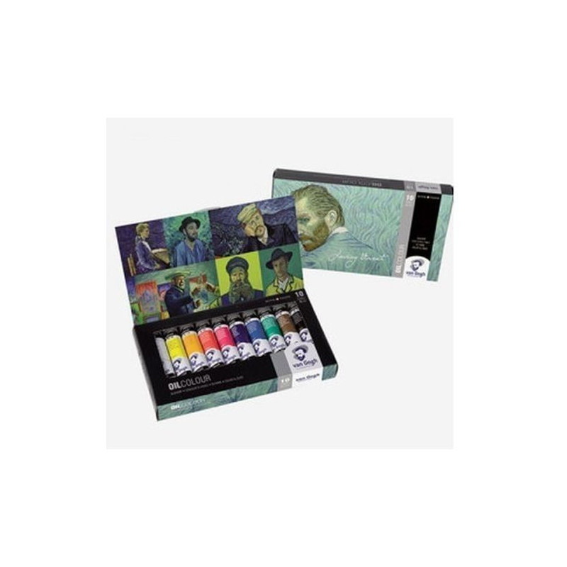 CAJA Ed. Especial 10 OLEOS 40 ml VAN GOGH 