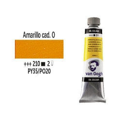 OLEO 40 ml VAN GOGH (210) AMARILLO CAD. OSCURO