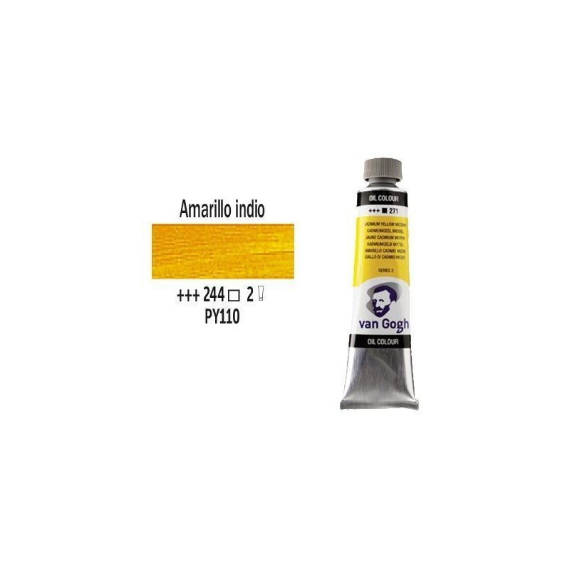 OLEO 40 ml VAN GOGH (244) AMARILLO INDIO