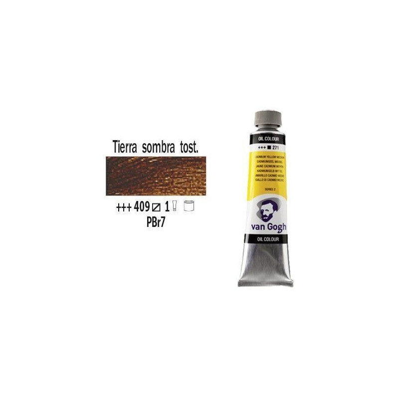 OLEO 40 ml VAN GOGH (409) T. SOMBRA TOSTADA