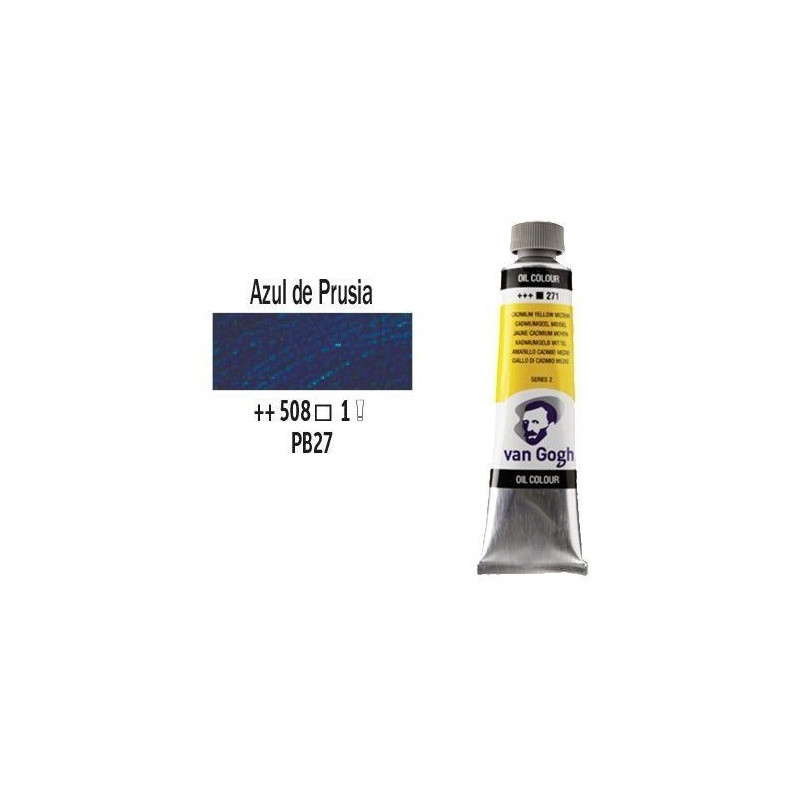 OLEO 40 ml VAN GOGH (508) AZUL DE PRUSIA