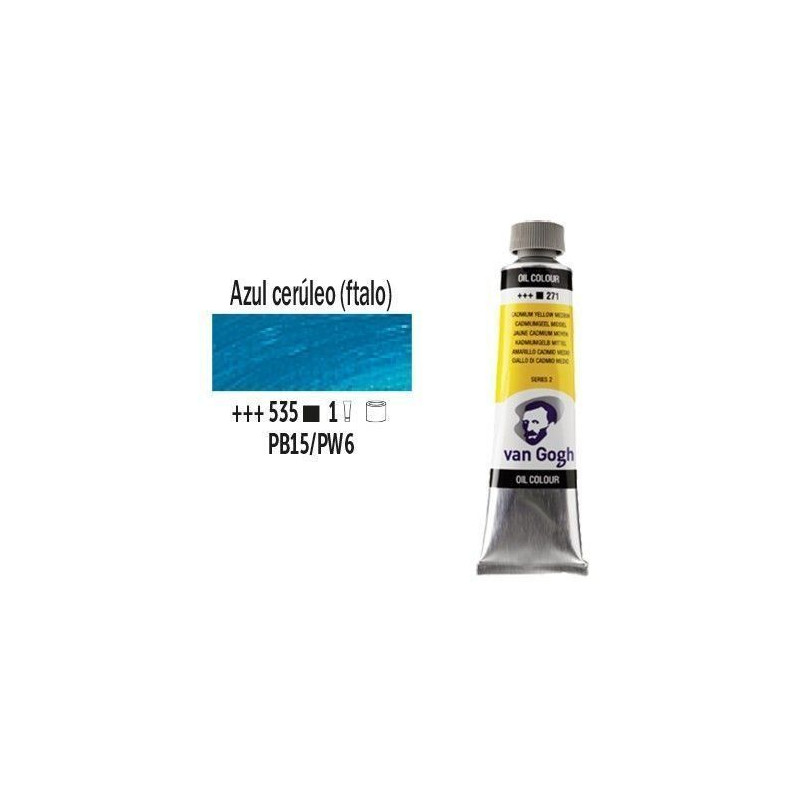 OLEO 40 ml VAN GOGH (535) AZUL CERUL. FTALO