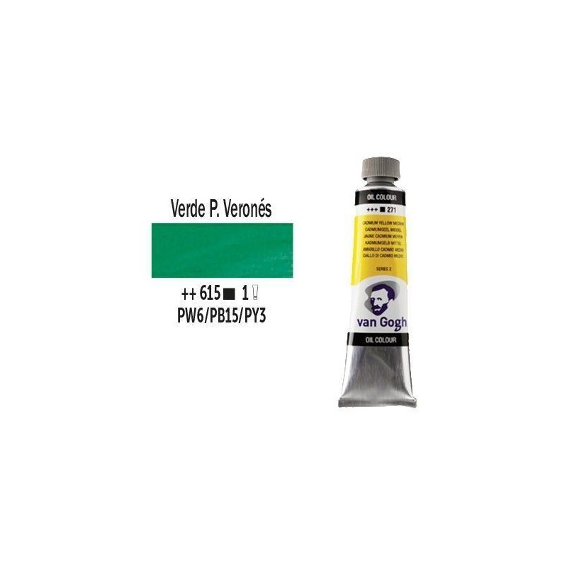 OLEO 40 ml VAN GOGH (615) VERDE PAOLO VERONES