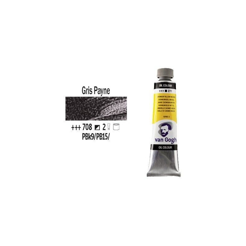 OLEO 40 ml VAN GOGH (708) GRIS PAYNE