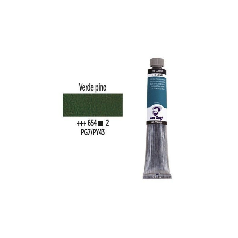 OLEO 60 ml V. GOGH Nº 654 VERDE PINO