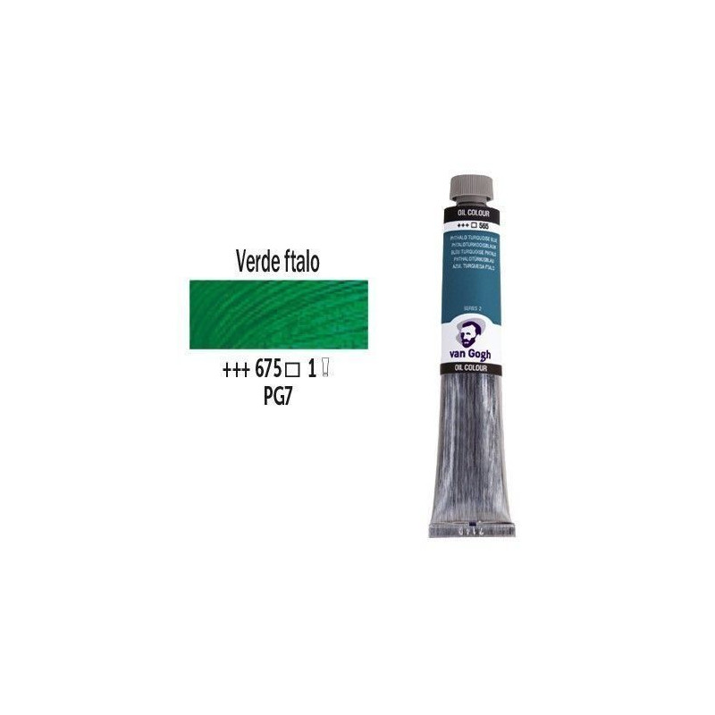 OLEO 60 ml V. GOGH Nº 675 VERDE FTALO