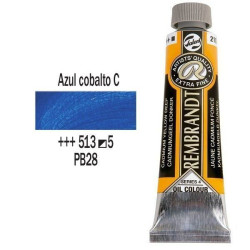 OLEO REMBRANDT 40 ml (513) AZUL COBALTO CLARO