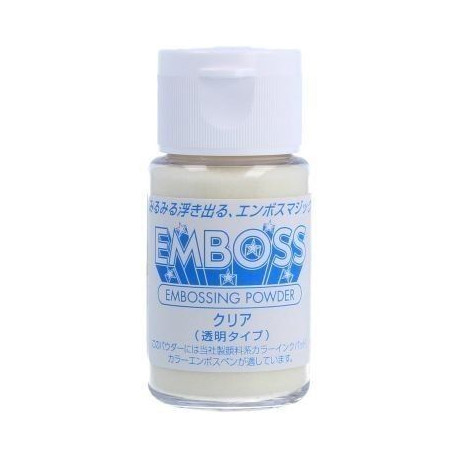 Polvos EMBOSS clear 30 ml transparente 