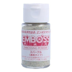 Polvos EMBOSS clear 30 ml destellos "Sparkle"