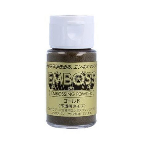 Polvos EMBOSS opaco 30 ml Oro