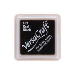 Tinta VERSACRAFT Textil 33x33 mm Real Black