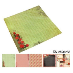 Pack 5 Hj. papel SCRAP 30,5x30,5 cm DK-2500072