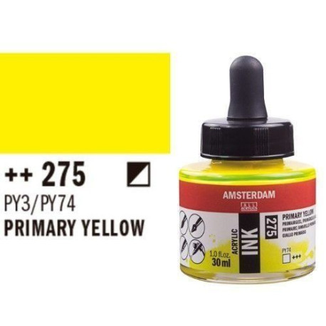 Tinta acrilica AMSTERDAM 30 ml (275) Amarillo Primario