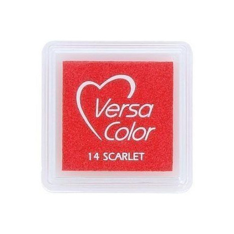 Tinta Scrap VERSACOLOR 33x33 mm Scarlet