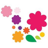 Troquel fino SIZZIX Framelits 11 Un. Flowers