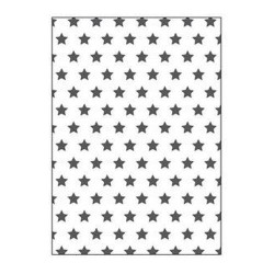 Carpeta de repujado 2D PUSH (41017) 127x178 mm Estrellas