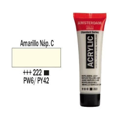 ACRILICO AMSTERDAM 20 ml (222) AMAR. NAP. CLARO