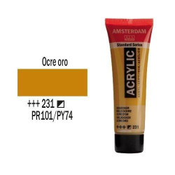 ACRILICO AMSTERDAM 20 ml (231) OCRE ORO