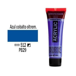 Acrilico Amsterdam 20 ml (512) Azul Cobalto Ultramar