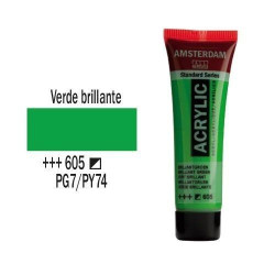 Acrilico Amsterdam 20 ml (605) Verde Brillante