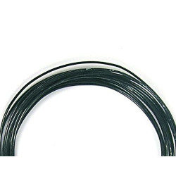 Alambre de Aluminio 1,5 mm rollo de 5 m color Negro