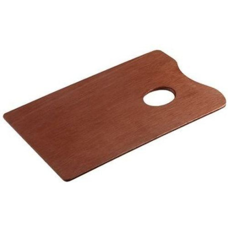 PALETA DE MADERA RECTANGULAR 25x35 cm